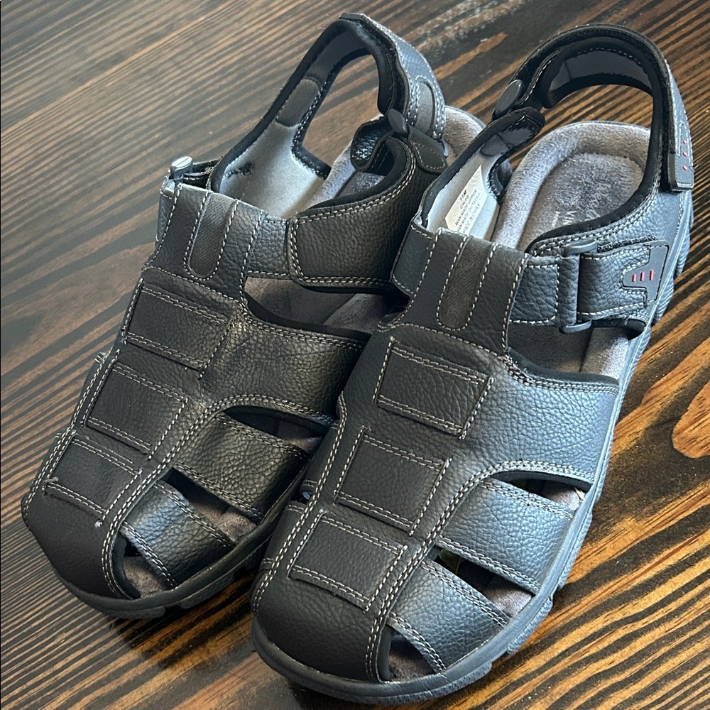 Weatherproof Men's Black Sandals